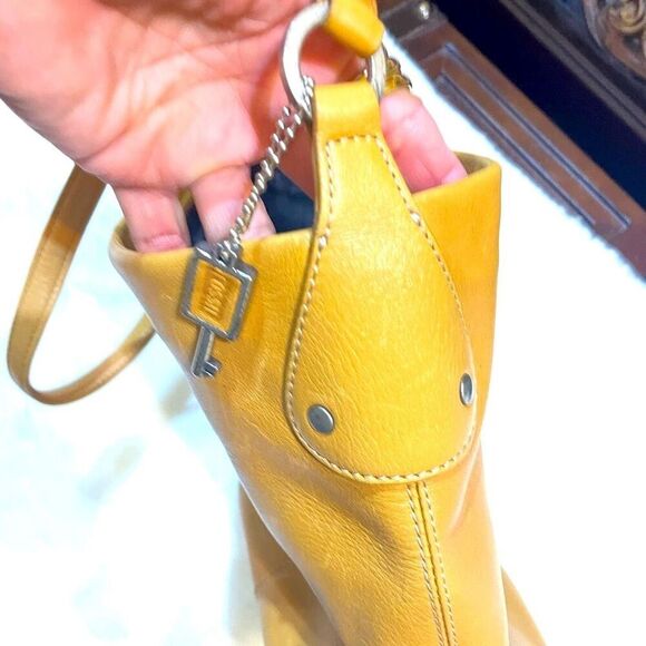 Fossil leather wallet, vintage. New in perfect condition. - Picture 5 of 11